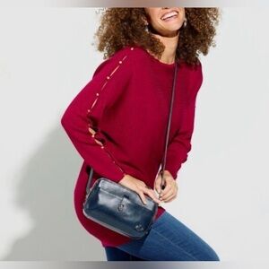 Patricia Nash Alessa Leather Crossbody Bag
NWOT